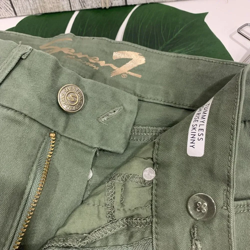 Seven7 NWT Tummyless High Rise Slimming Control Panel Skinny Jeans Size 6 Women - Picture 10 of 10